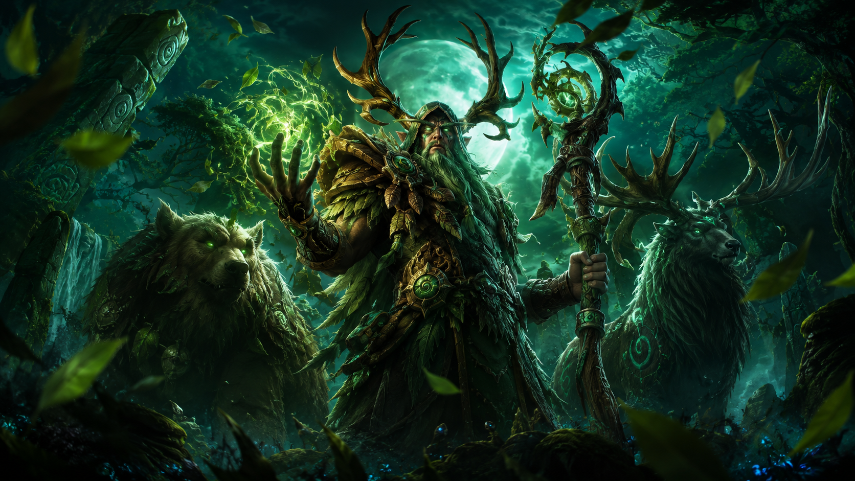 Druid class banner artwork