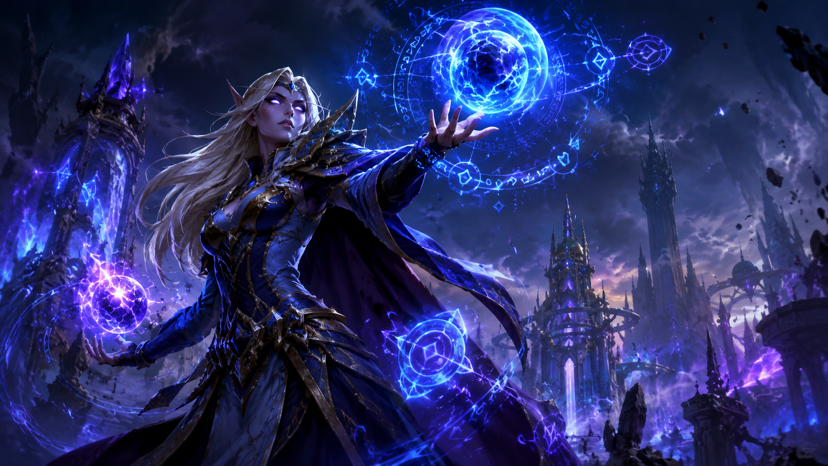 Mage class banner artwork