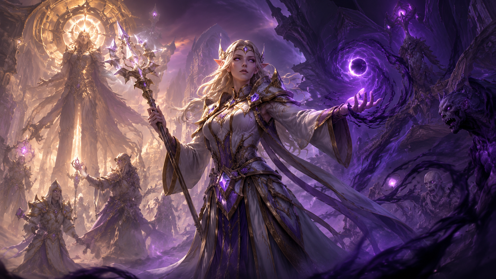 Priest class banner artwork