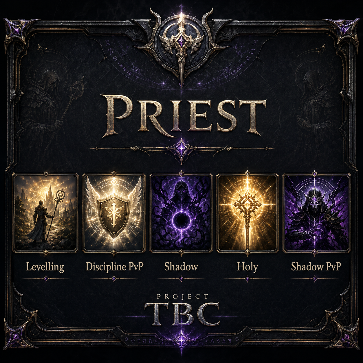 Priest class sheet artwork