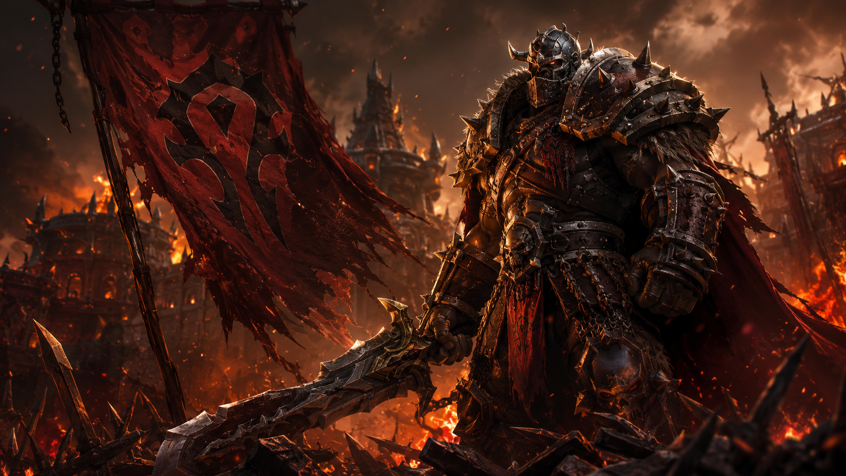Warrior class banner artwork